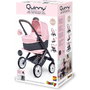 Smoby: Quinny 3in1 babakocsi - Világos rózsaszín