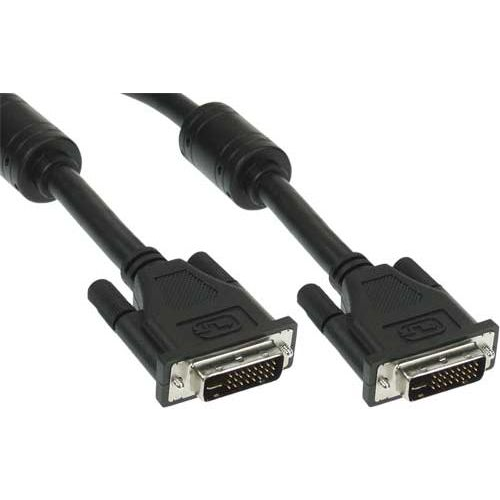 InLine 4043718027514 cavo DVI 3 m DVI-I Nero