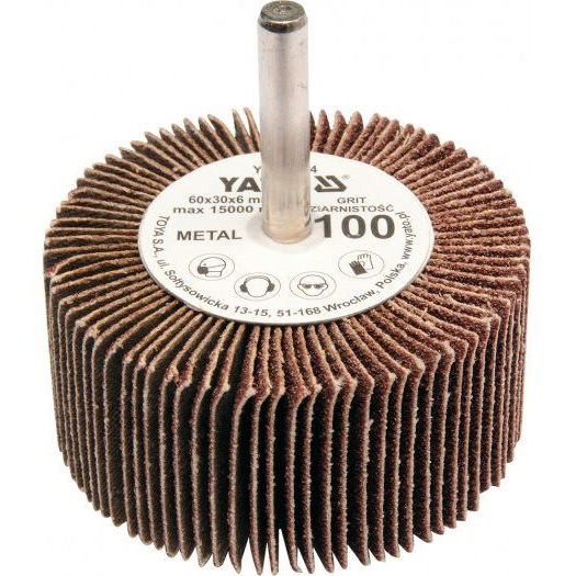 Yato lamellás korong 60x30 P-80, 6 mm (5906083833632)