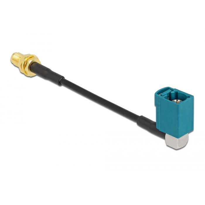 Delock FAKRA Z 90 -SMA RG-174 antenna kábel 10cm (88725) (DE88725)