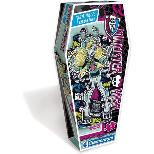 Puzzle Clementoni Shape Puzzle 150 dílků Puzzle Monster High 150 el