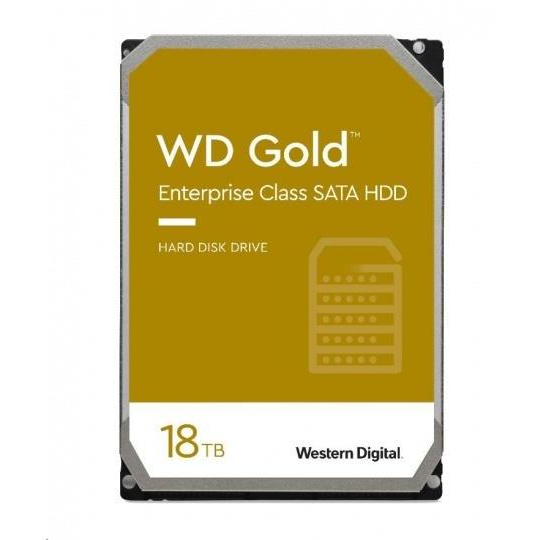 Western Digital Gold 3.5" 18TB 7200rpm 512MB SATA3 (WD181KRYZ)