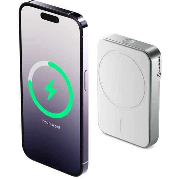 Alogic Matrix Vezeték Nélküli Power Bank 5000mAh Fehér