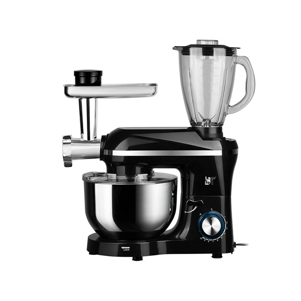 Lafe Mpl-001k Procesador De Alimentos Planetario Con Batidora Y Picadora De Carne