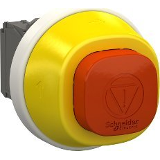 Schneider Electric XB5AS84W3B5 exit-knop Bedraad