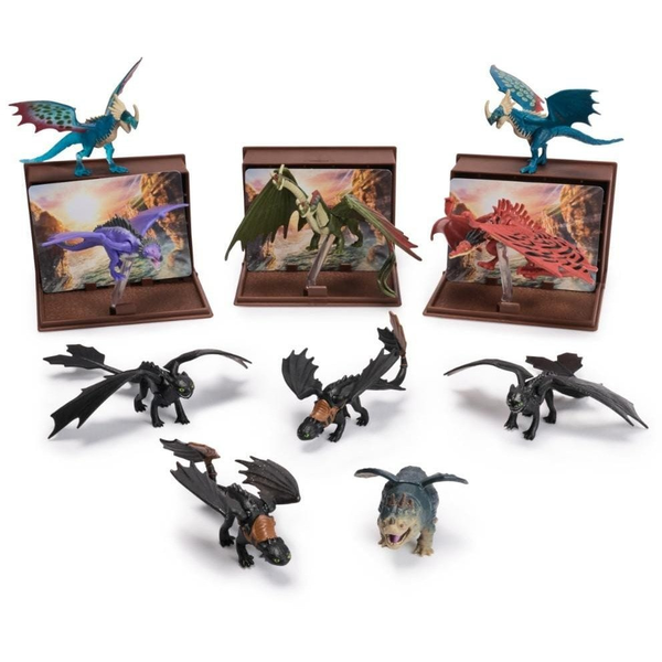 Spin Master Így neveld a sárkányod: Sárkányok könyve gyűjthető figurák (6072554)