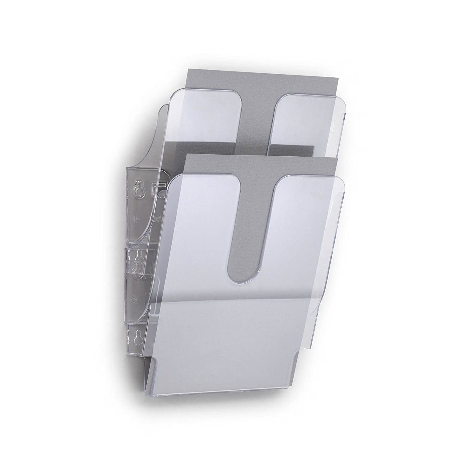 Durable Flexiplus 2 A4 fali álló prospektustartó - Átlátszó (2 db) (1709008400)