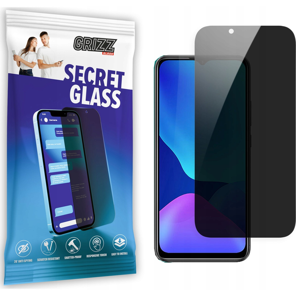  GrizzGlass Szkło prywatyzujące GrizzGlass SecretGlass Ulefone Note 10p