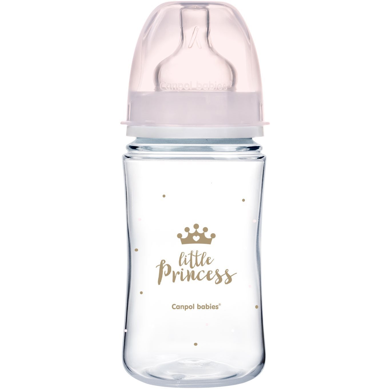 Canpol babies ROYAL BABY 240 ml rózsaszín