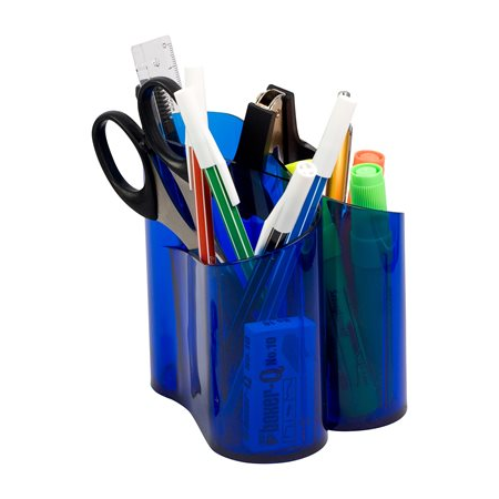 ICO Lux Asztali írószertartó - Áttetsző kék (9570088003)