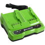 Двойно зарядно за батерии 24V Greenworks G24X2UC2