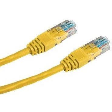 Datacom CAT6, UTP, 5m, sárga (15945)