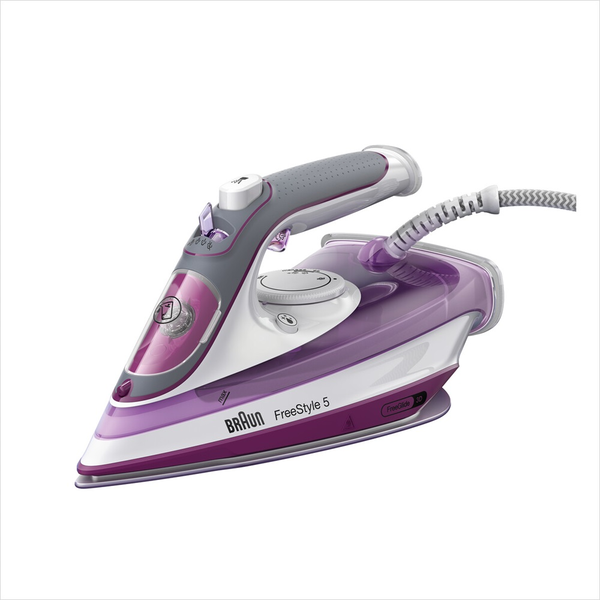 Braun TexStyle 5 SI 5037 VI Dampstrygejern Keramisk strygesål 2700 W Violet