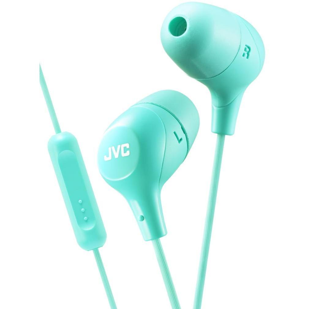 JVC HA-FX38M-G Marshmallow fülhallgató zöld (JVC HA-FX38MGE)