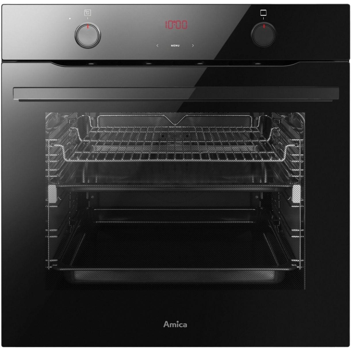 Amica ED37610B X-Type Steam Beépíthető gőzsütő - Fekete (57913)