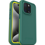 OtterBox Fre Series for MagSafe iPhone 15 Pro vízálló tok zöld-sárga (77-93406)
