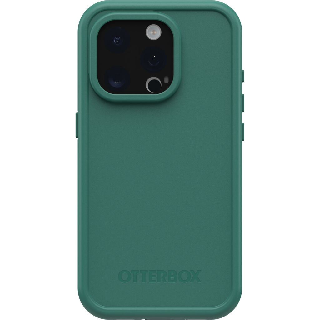 OtterBox Fre Series for MagSafe iPhone 15 Pro vízálló tok zöld-sárga (77-93406) (77-93406)