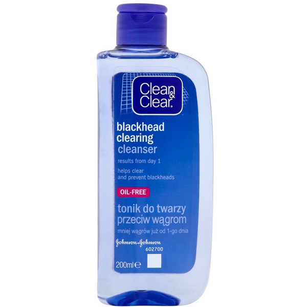 CLEAN &amp; CLEAR Blackhead Clearing Cleanser 200 ml