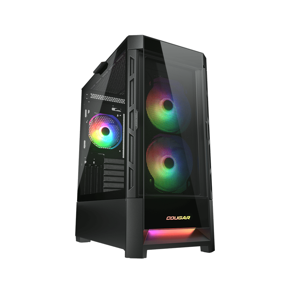 Puzdro Cougar Duoface RGB White Midi Tower (CGR-5ZD1W-RGB)