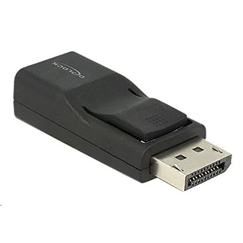 Adaptor Displayport la HDMI, 4K, Lungime 1.2 m, Delock, Negru