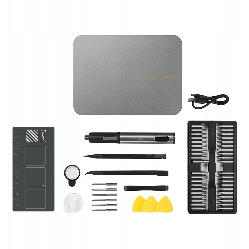 MOVA akkumulátoros precíziós csavarhúzó készlet / MSD002 (MSD002)