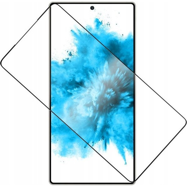 Fixed Screen protector | Samsung | Galaxy S25 Ultra | Tempered glass | Juodas | Full Cover 2.5D