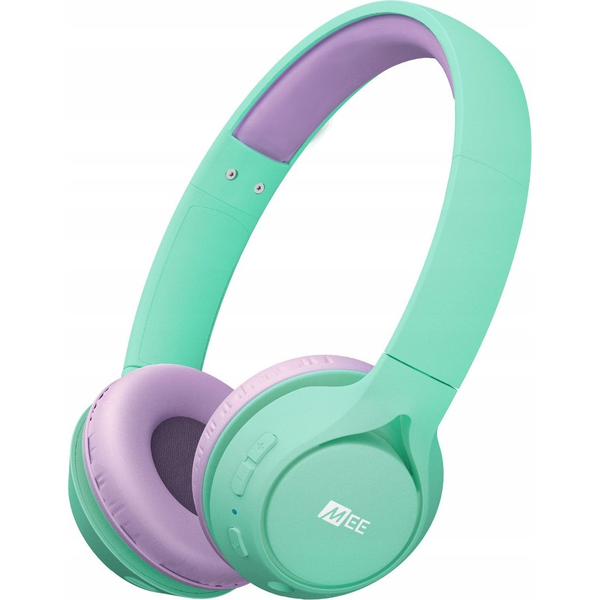 MEE KIDJAMZ KJ45BT Hallást védő mikrofonos Bluetooth fejhallgató gyermekeknek limitált hangnyomással menta