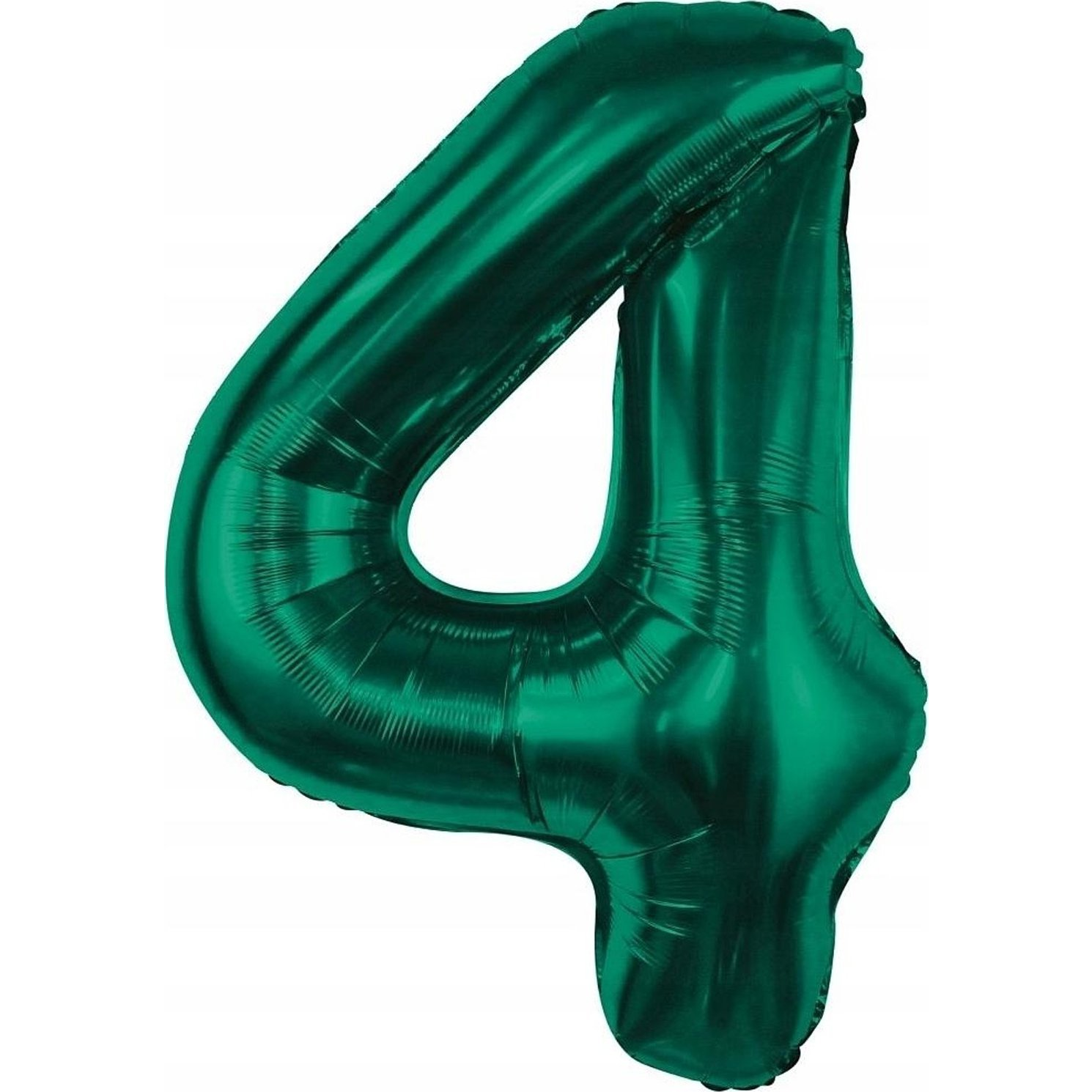 Szám Fólia Lufi - 4-es, 85 cm, Zöld (585168)