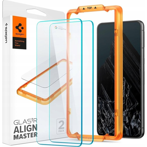 Tvrzené sklo Spigen pro Google Pixel 8 Pro 2 ks