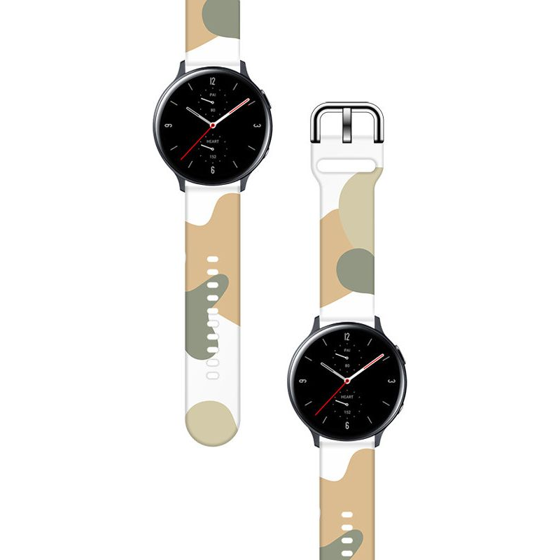 Hurtel Moro Szilikon Okosóra Szíj Samsung Galaxy Watch 46mm Terepszínű (9145576237465)