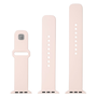 FIXED Sporty Apple Watch 42/44/45/46mm szilikon szíj szett pink (FIXSST2-434-PI)