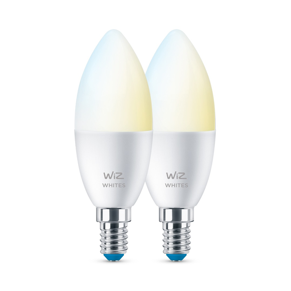 Комплект от 2 крушки Wiz Candle C37 E14
