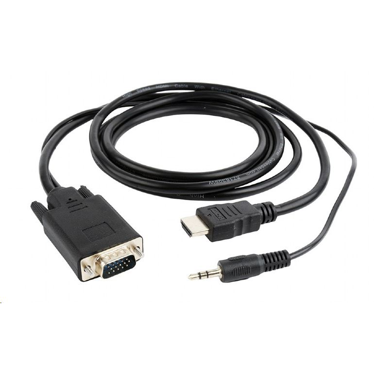Gembird Cablexpert HDMI --> VGA adapter single port + audio, 3m (A-HDMI-VGA-03-10) (A-HDMI-VGA-03-10)