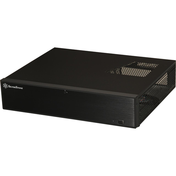Silverstone SST-ML03B Milo HTPC Számítógépház - Fekete