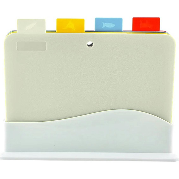 ATL DA39 cutting board, set of 4 cutting boards, stand