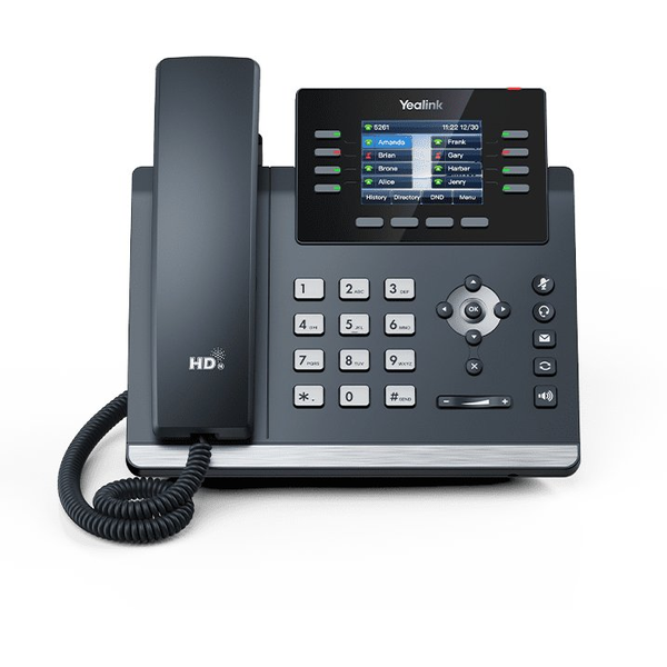 Yealink SIP-T44U telefono IP Grigio 8 linee LCD Wi-Fi
