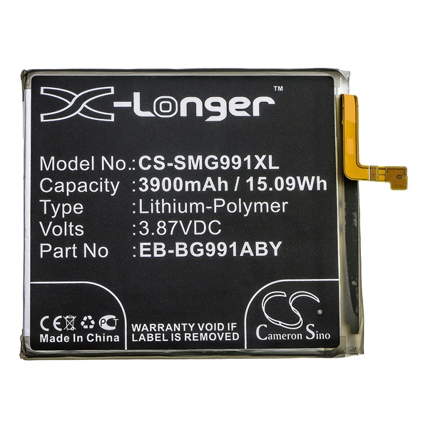 Cameron Sino CS-SMG991XL Samsung Galaxy S21 Telefon akkumulátor 3900 mAh