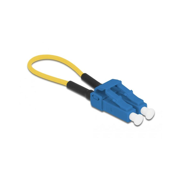 Delock LWL Loopback Adapter LC / UPC Singlemode blau