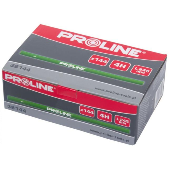  Pro-Line Ołówek murarski twardy zielony 4H 245mm 144szt. (38144)