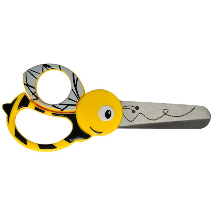 Fiskars 13cm Óvodai olló - Méhecske (1003747)