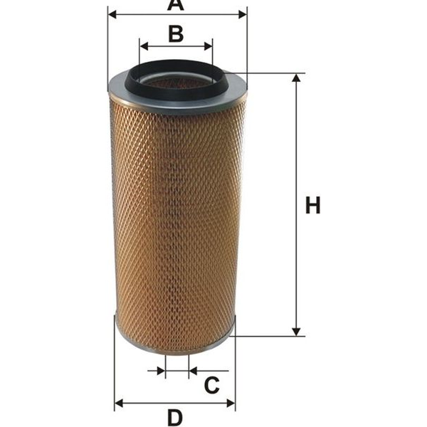  Filtron 414 AM FILTR POWIETRZA VW LT 28-55