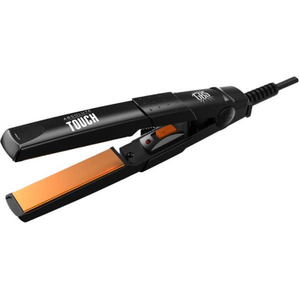 Mini-placă de păr GAMA Absolute Touch SIB1301, 210 °C, negru-cupru