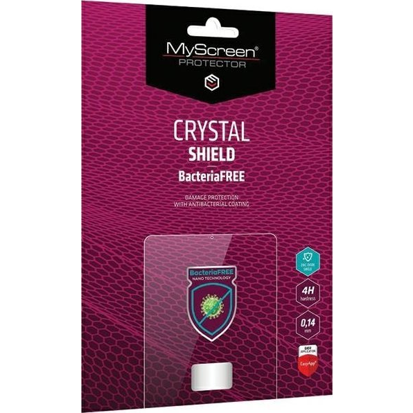Ms Crystal Bacteriafree Sam Tab A 10.1" T580/T585 Fólia