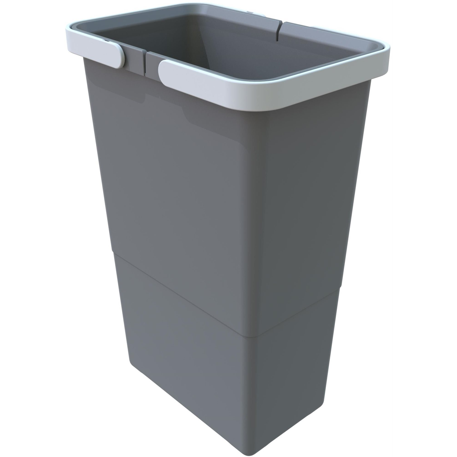 Elletipi Műanyag kosár fogantyúval SMALL, 8 L, szürke, 34 x 15 x 22,5 cm, szürke, 34 x 15 x 22,5 cm (PTM SP34 C97 M)