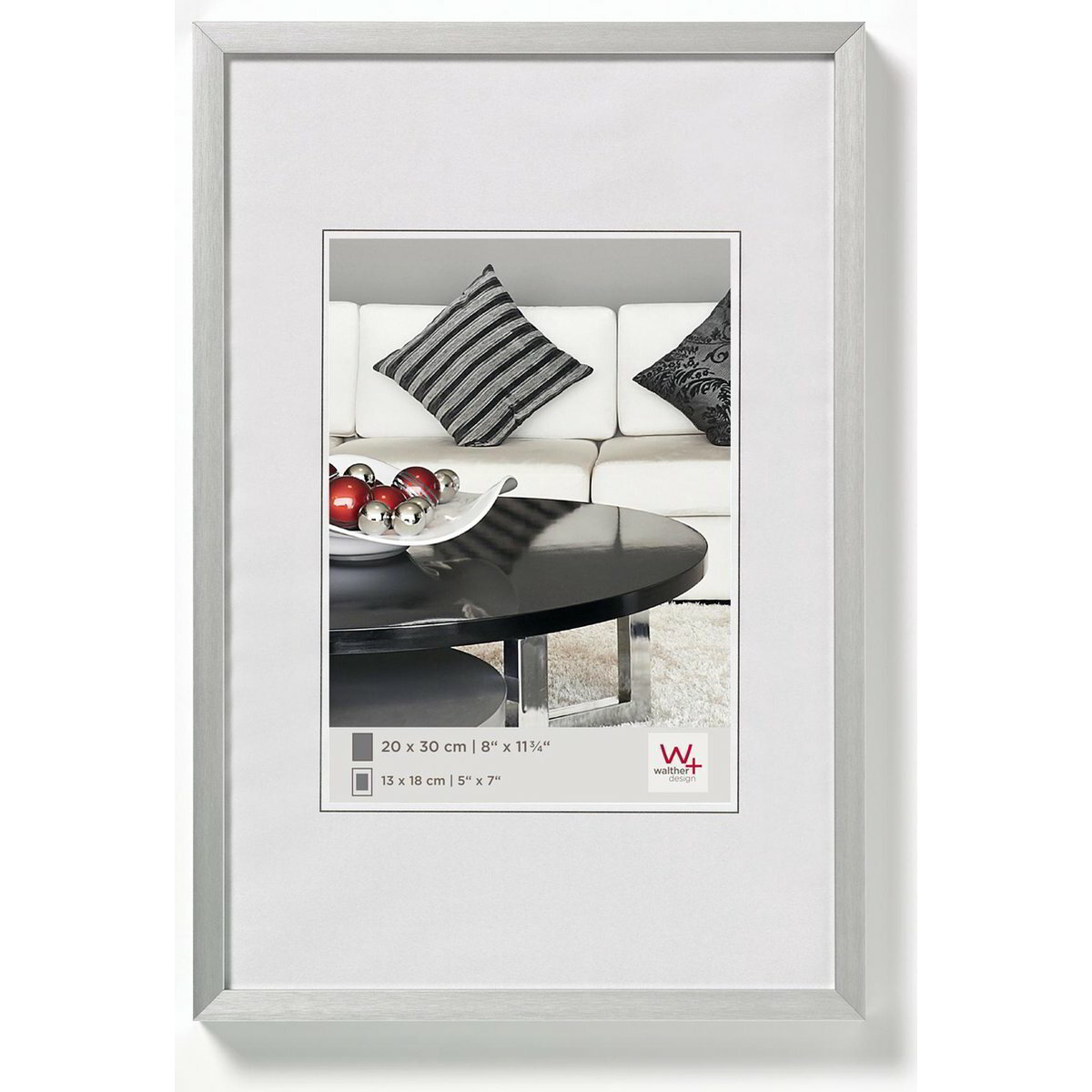 Walther AJ342S Chair 30,7x43.5 Képkeret - Ezüst (AJ342S)