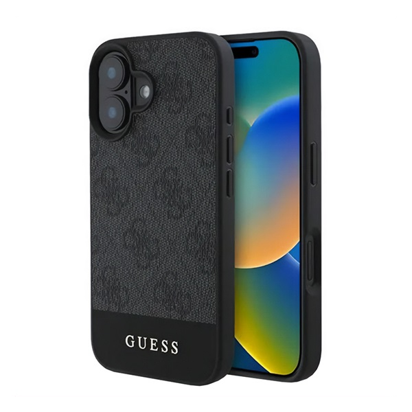 Zadní Kryt Guess Back pro Apple iPhone 16 Plus šedý