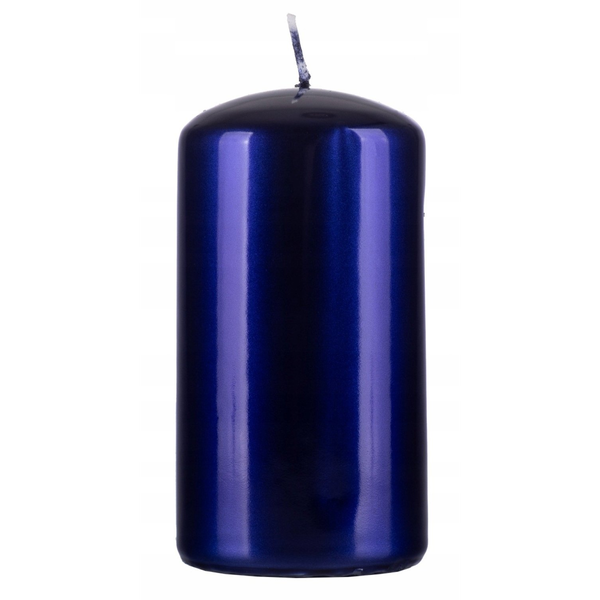 Świeca słupek DONAU HOME Aurora, 60x115mm, kobalt