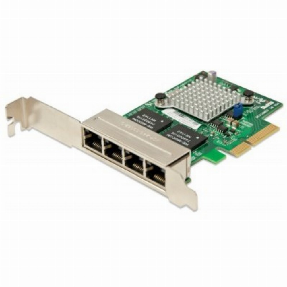 SUPERMICRO LAN kártya 4x GbE PCI-E x8 Intel i350 (AOC-SGP-I4)