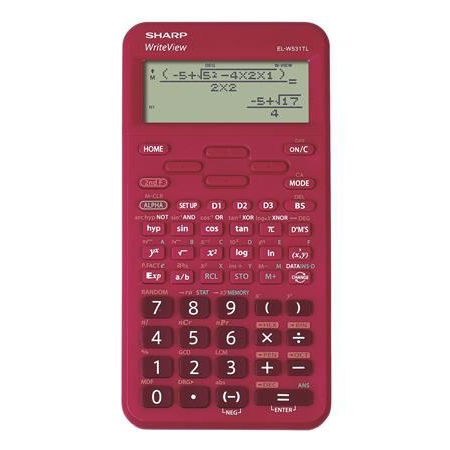 Sharp EL-W531TL tudományos számológép bordó (EL-W531TL_BR)