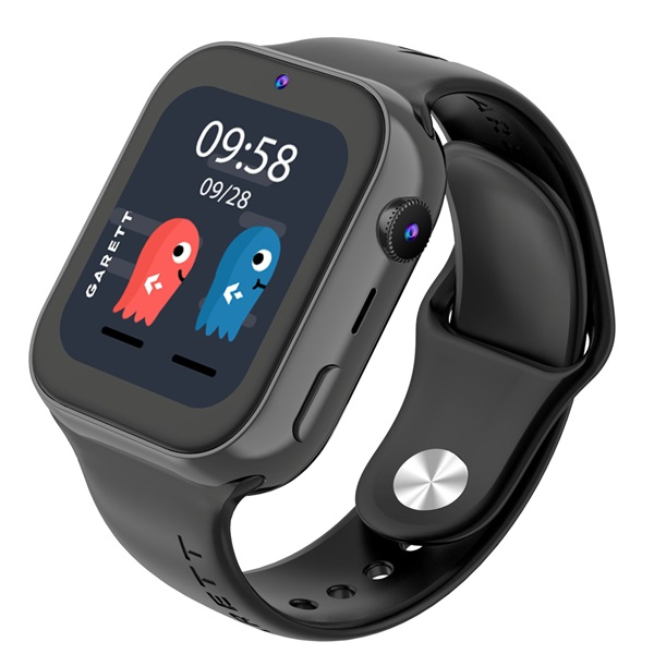 HODINKY Chytré Hodinky Garett Kids Twin2 ČERNÁ SIM KARTA LTE LOKÁTOR (TWIN_2_4G_BLK)